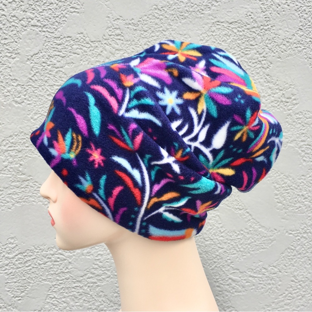 Bird Plush Fleece Beanie